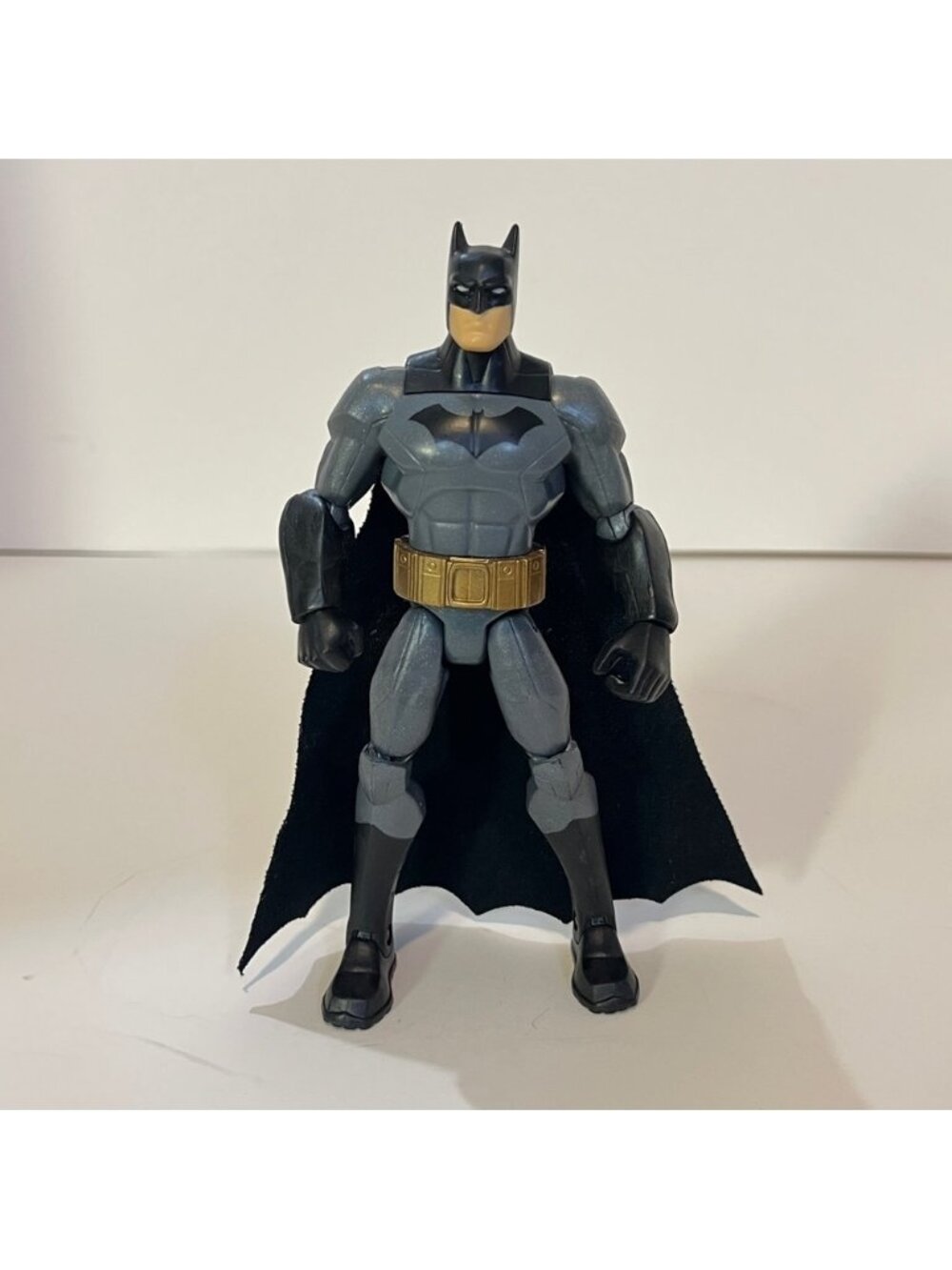 2014 Total Heroes BATMAN Action Figure DC Comics Mattel Toy Cape